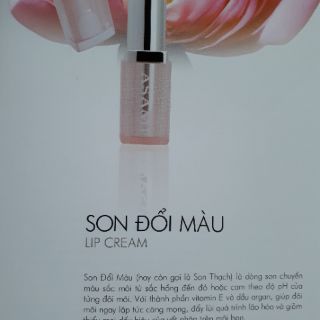 Son đổi màu Asami Lip Cream