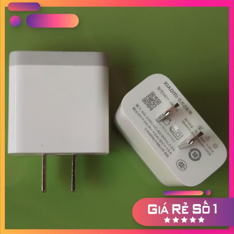 Sale giá rẻ Free ship  Củ sạc nhanh Xiaomi Quick Charge 3A