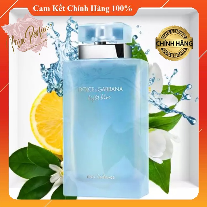 Nước Hoa Nữ Mini 𝐃&𝐆 𝐋𝐈𝐆𝐇𝐓 𝐁𝐋𝐔𝐄_Hương Thơm Tươi Mát Từ Đại Dương