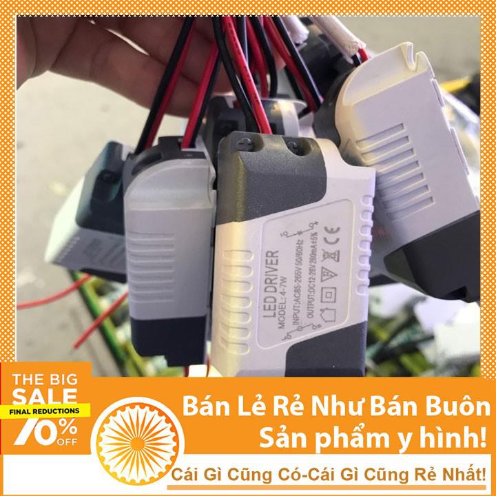 Chấn Lưu 4W - 7W đầu rắc