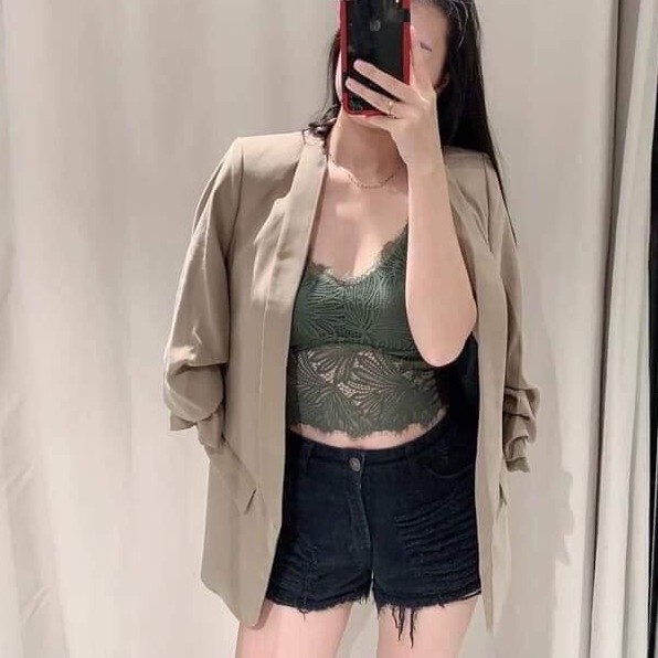 áo bra ren hoa 2 dây dáng dài đẹp  big size sexy KIMCHIBIKINI lót nữ không gọng nâng ngực hở lưng bản to AL003 | BigBuy360 - bigbuy360.vn