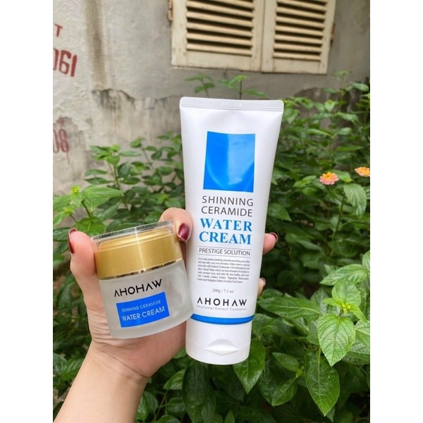 Kem dưỡng cấp nước căng bóng da SHINNING CEREAMIDE Ahohaw