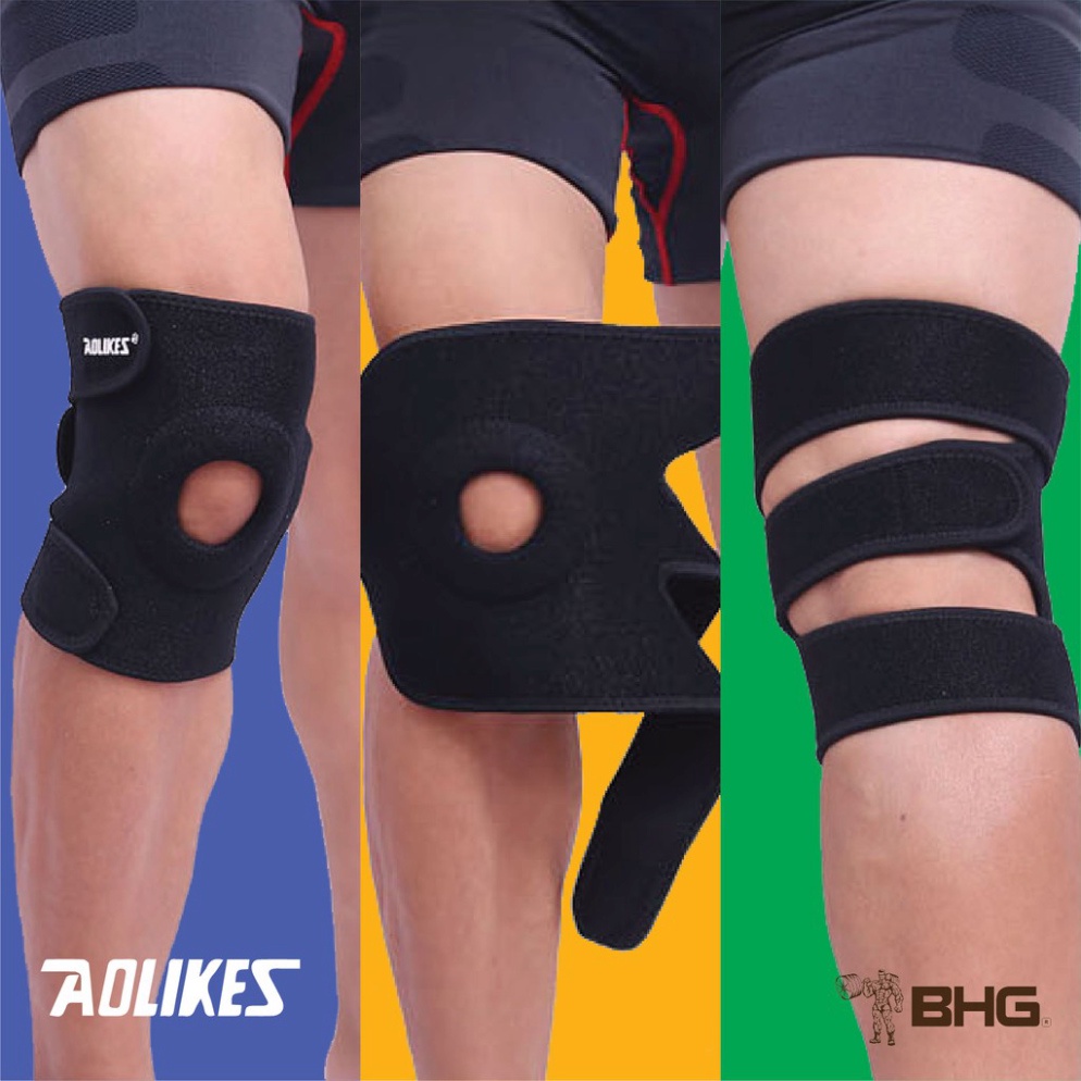 Đai gối Tập Gym, Bó gối Squat ,Đai gối thể hình Aolikes