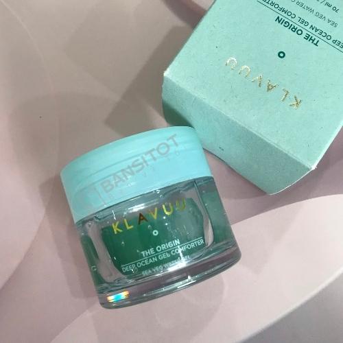 Kem dưỡng ẩm cấp nước dịu da dạng gel thuần chay KLAVUU Vegan The Origin Deep Ocean Gel Comforter 70ml