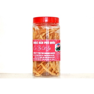 Cá bò cắt sợi - cá bò rim đóng hộp 250g