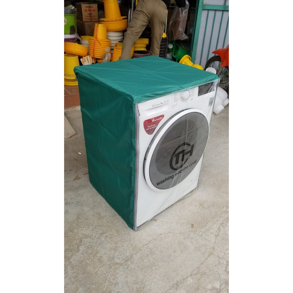 Áo Trùm, Vỏ Bọc Máy Giặt Cửa Ngang ( Vải Dù Cao Cấp)