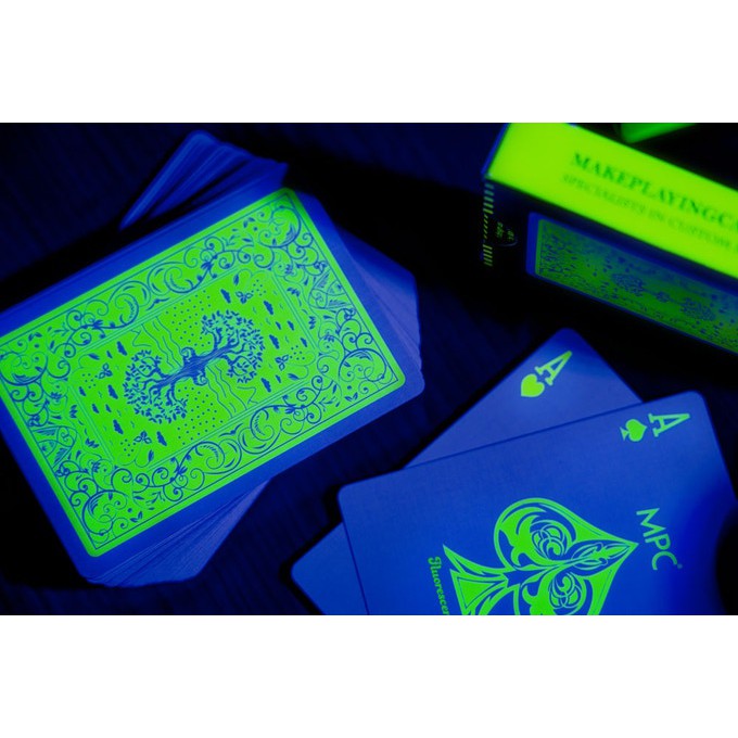 Bài tây, bài ảo thuật Fluorescent (Neon Edition) Playing Cards - Hàng chính hãng [Hàng Mỹ]