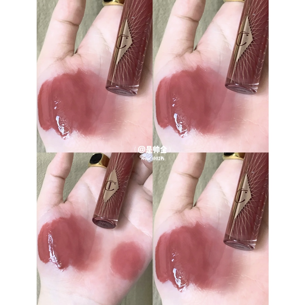 Son Charlotte Tibury bóng màu Walk of No Shame đỏ đất tone da