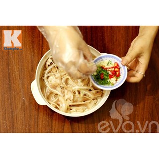 Thính gạo làm nem tai