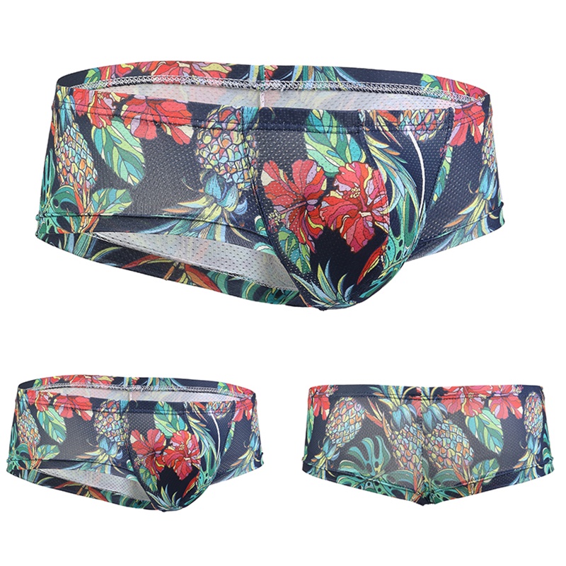 Quần Lót Boxer Nam Dạng Lưới Thoáng Khí