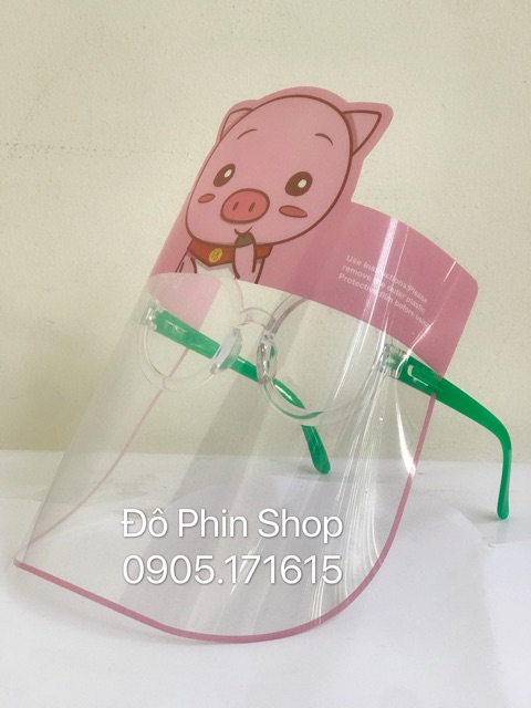 Kính chắn giọt bắn cho bé - hàng có gọng kính trẻ em màu sắc dễ thương