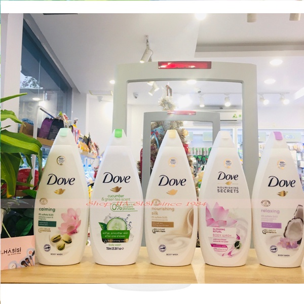 Sữa Tắm Dưỡng Ẩm Dove 750ml (Hàng Đức)