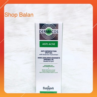 Gel chấm mụn giảm viêm kháng khuẩn - dermacos farmona