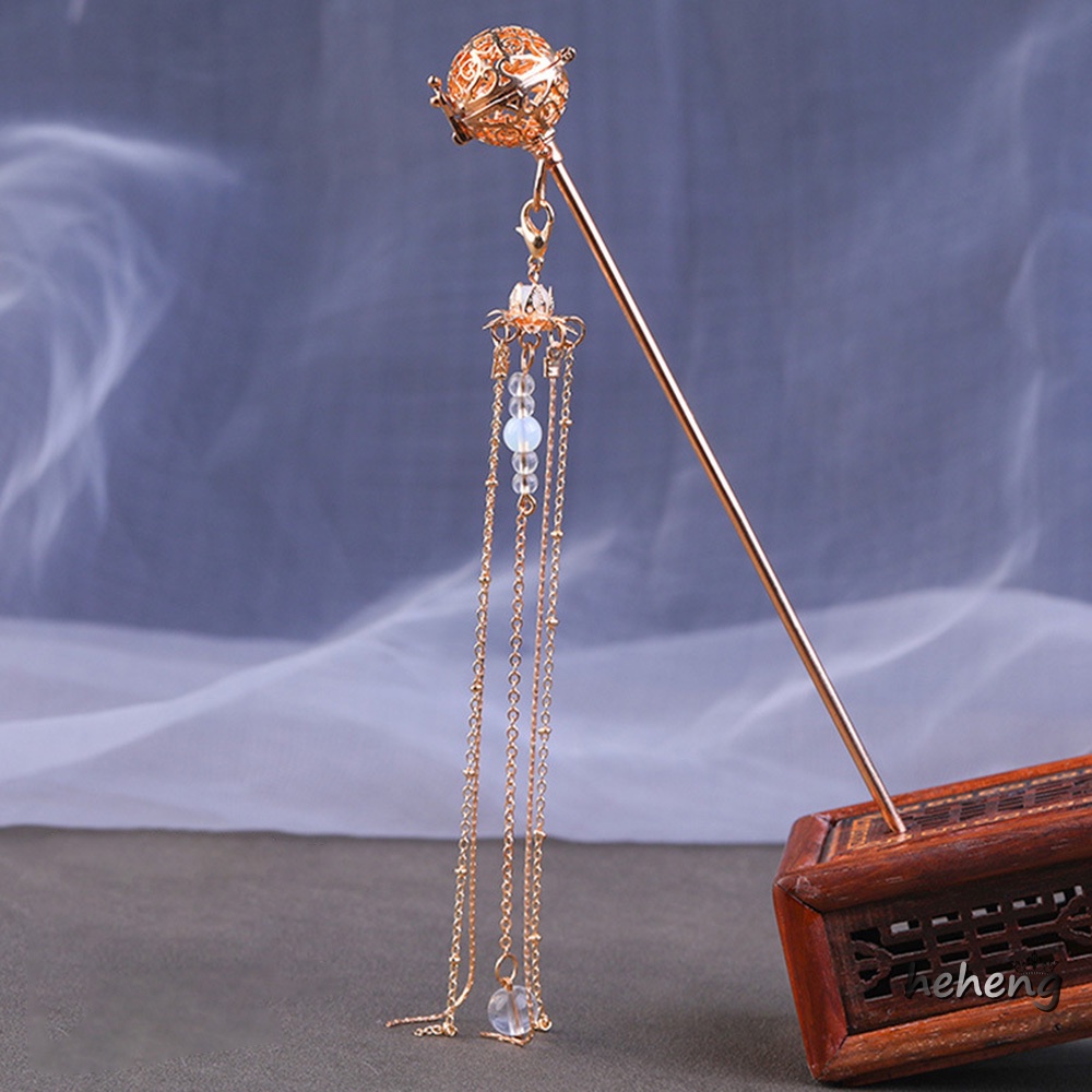 1 Trâm Cài Tóc Đính Quả Cầu Đồng Sáng Lấp Lánh Kiểu Trung Hoa Thanh Lịch Khí Chất Thanh Lịch Cá Tính Dành Cho Nữ