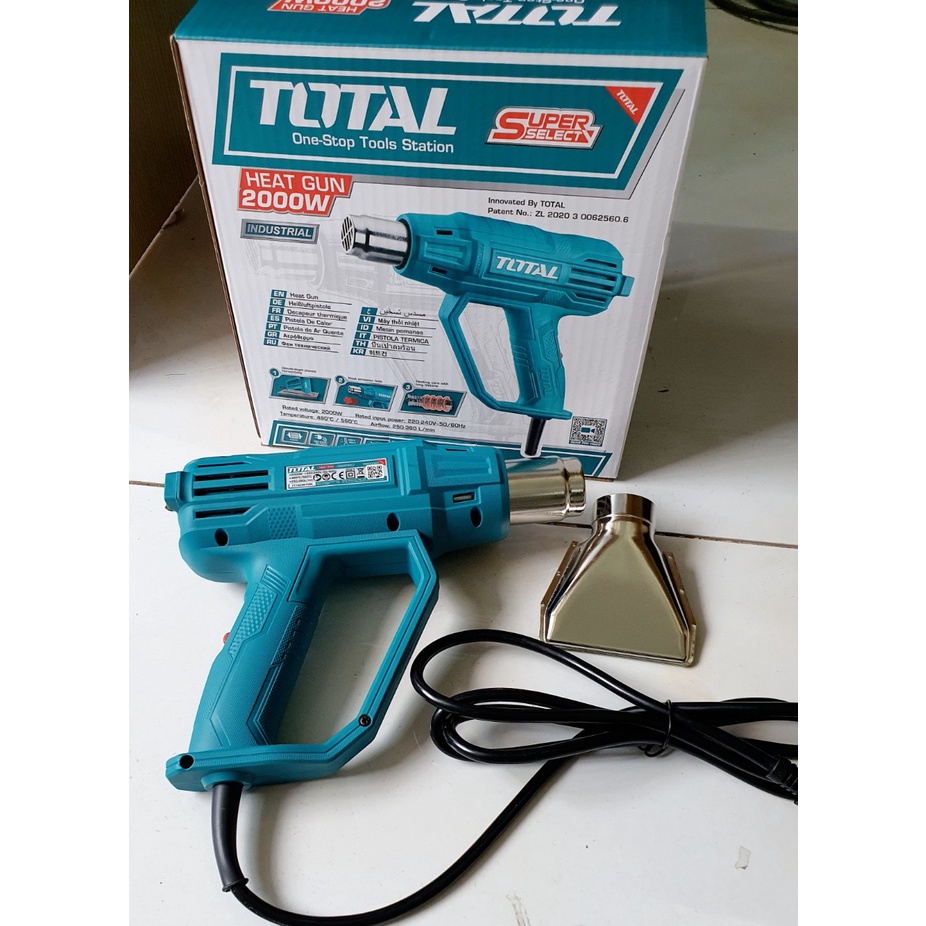 máy khò nhiệt mini , máy thổi hơi nóng TOTAL 2000W