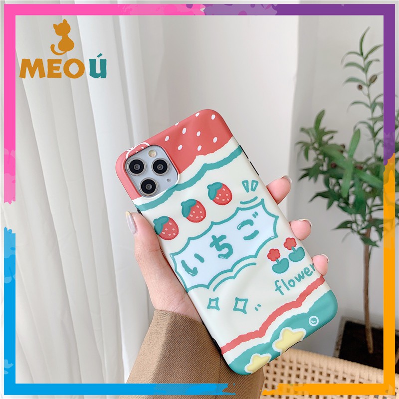 Ốp iPhone Yakult Dâu iPhone 7Plus/8Plus/X/Xs Max/11/11 Pro Max - ốp iphone