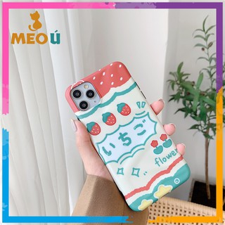 Ốp iPhone Yakult Dâu iPhone 7Plus/8Plus/X/Xs Max/11/11 Pro Max - ốp iphone