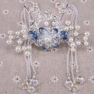 Bộ trâm cài tóc hán phục Trung Quốc DIY.