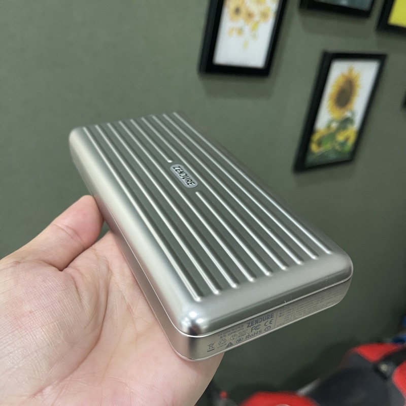 Pin sạc dự phòng ZENDURE C4 ZDPBC4PD-SL 23000mAh 205W 2C-1A  tích hợp PD/ PPS 2.0