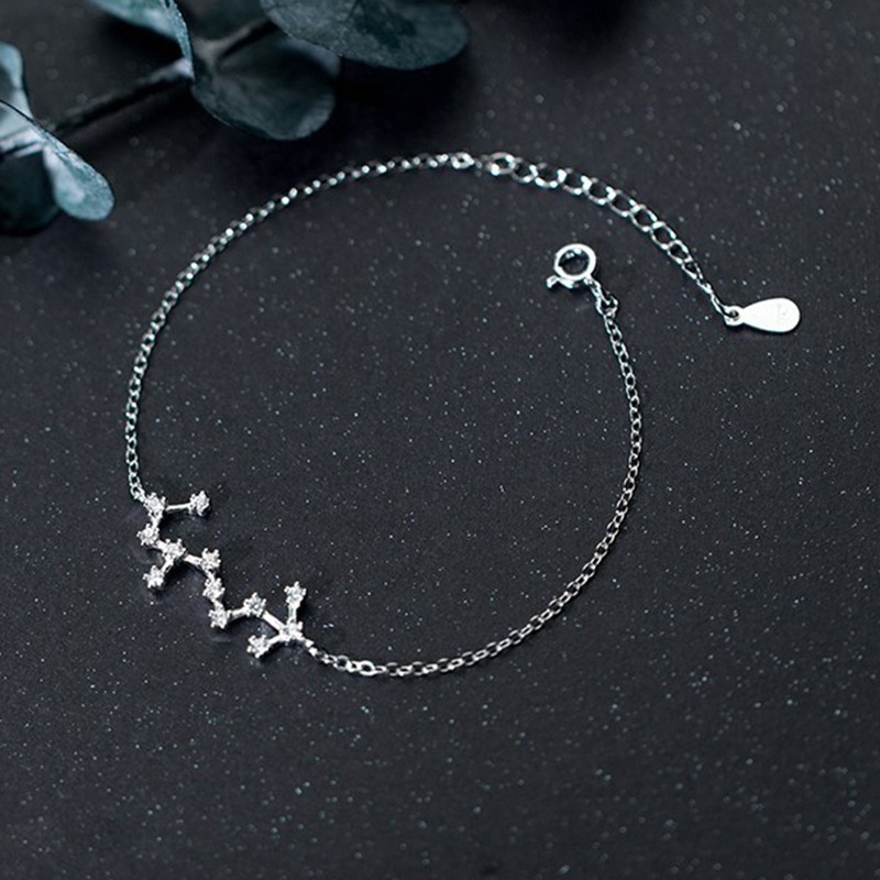 Vòng đeo tay phong cách 12 cung hoàng đạo thời trang Nhật Hàn năng động dành cho nữ