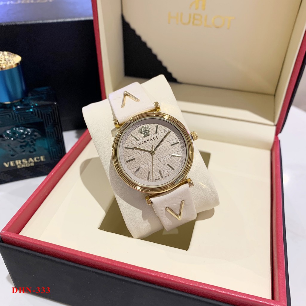 [Video] Đồng hồ nữ VS mặt tròn dây da xịn 3 màu hàng đẹp fullboxx bảo hành 12 tháng | BigBuy360 - bigbuy360.vn