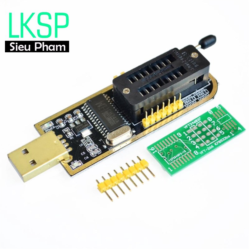 Mạch Nạp EEPROM Flash SPI CH341A Programmer