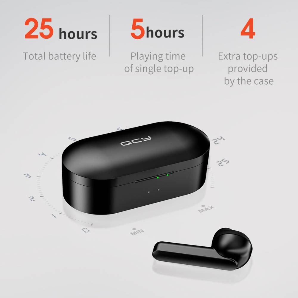 TAI NGHE BLUETOOTH QCY T3 TWS WIRELESS EARPHONE CHÍNH HÃNG [STDCLICK RESELL] HÀNG CHUẨN