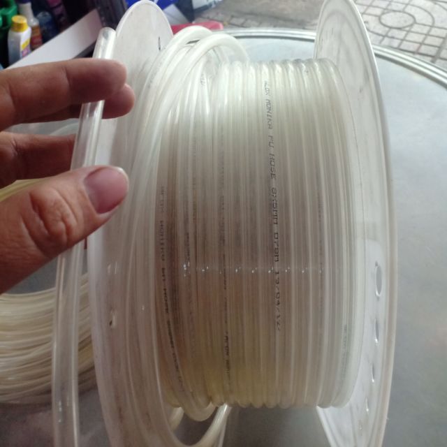 ỐNG HƠI KHÍ NÉN TRẮNG PU, BÁN THEO MÉT