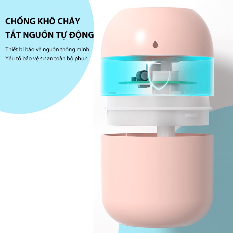 Máy phun sương tạo ẩm JIASHI xông tinh dầu thơm đuổi muỗi - MPS01