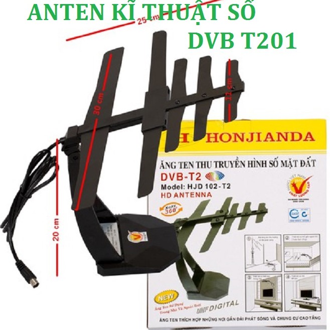 ANTEN Tivi Kỹ Thuật Số DVB T2 Model HJD 102 T2 ANTEN
