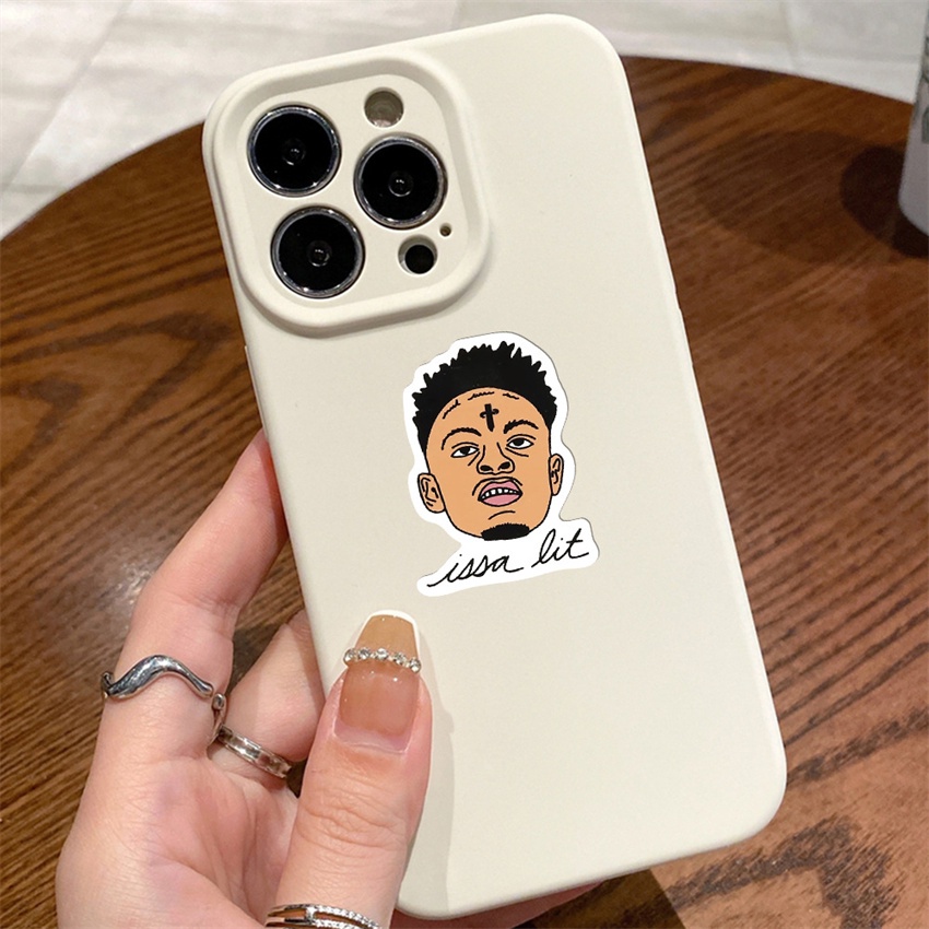 ❉ Sticker Dán Trang Trí Dòng Rap &amp; West Coast Rap 01 Chất Lượng Cao ❉ Bộ 64 Hình Dán Chống Thấm Nước Thời Trang