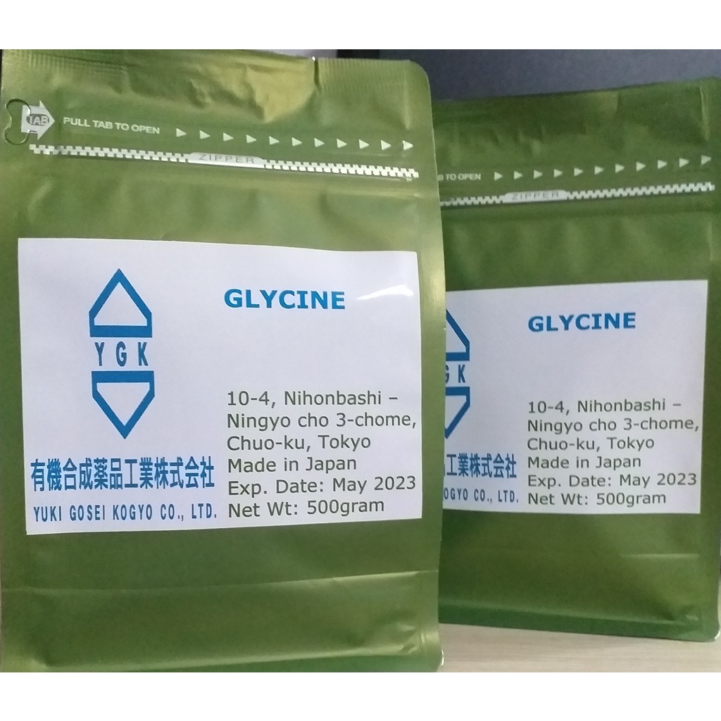 Glycine - Chất điều vị, chất tạo ngọt, chất tăng độ đạm (túi 500gram)