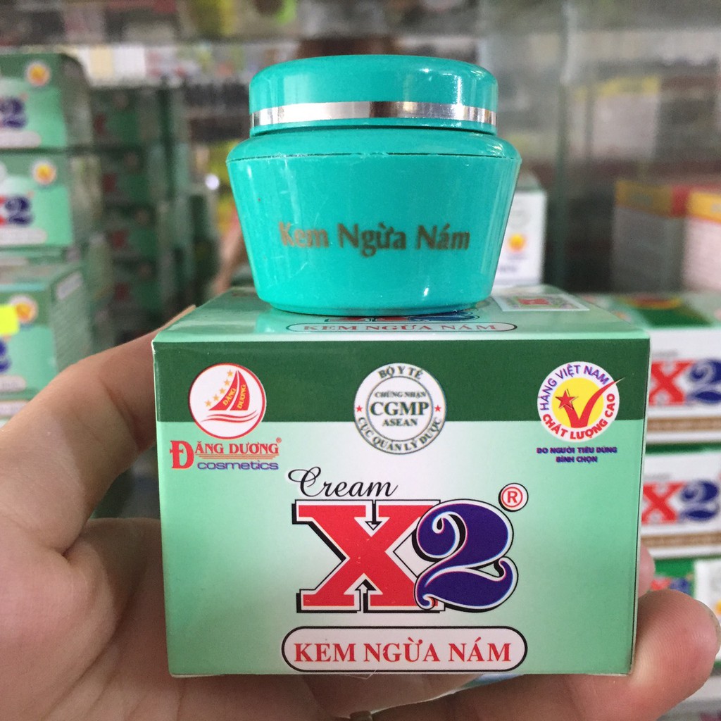 Kem X2 ngừa nám 10g giá bao bì 74.5k