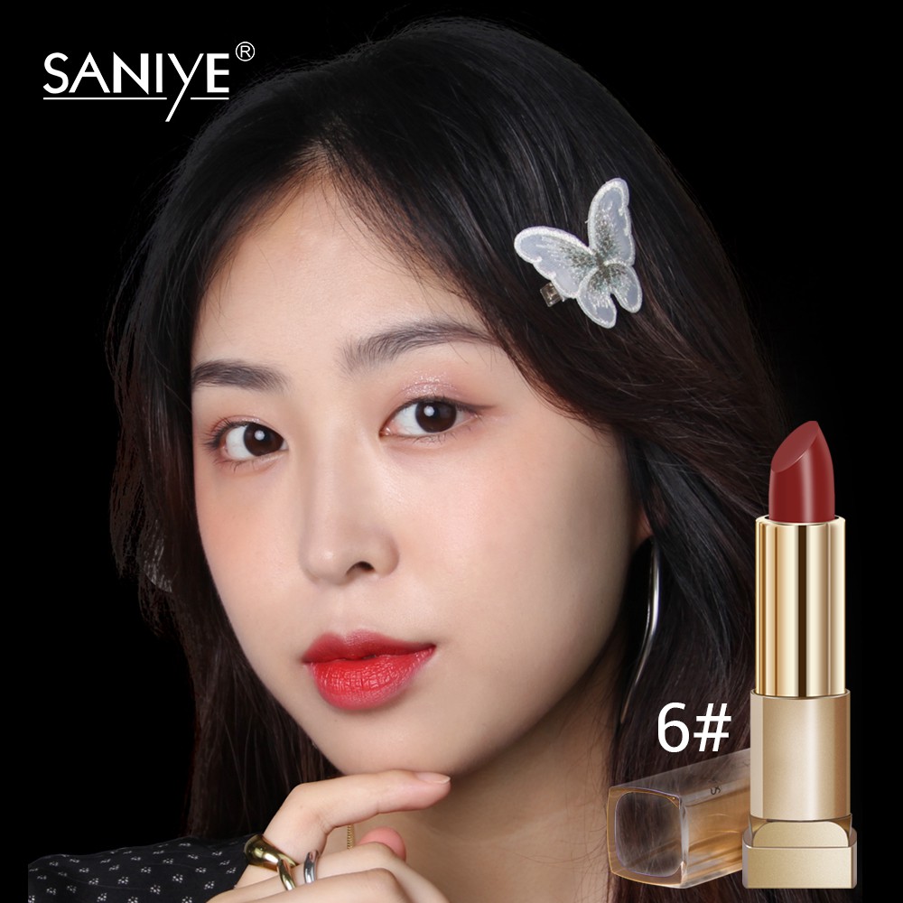 Son nhung trang điểm dưỡng ẩm 8 màu SANIYE L1182 | BigBuy360 - bigbuy360.vn