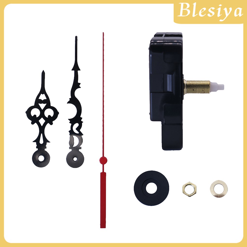 (Hàng Mới Về) Bộ Máy Và Kim Đồng Hồ Treo Tường Thay Thế Diy