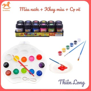 Màu nước vẽ cho bé Màu nước thiên long an toàn