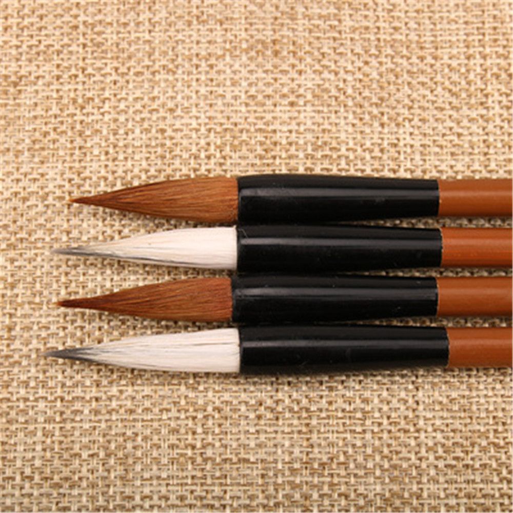 Bộ 6 Cọ Viết Thư Pháp Bằng Tre Kiểu Trung Hoa