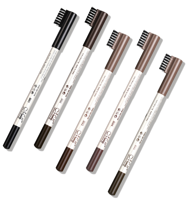 Chì Kẻ Lông Mày Hai Đầu Màu Đen/Nâu Không Thấm Nước | BigBuy360 - bigbuy360.vn