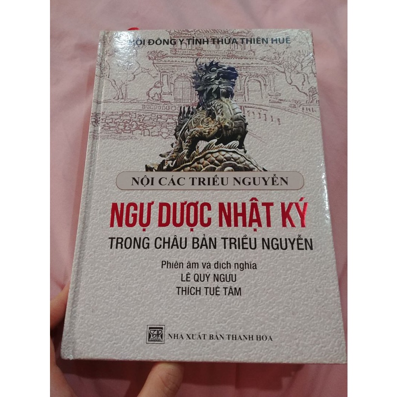 Sách - Ngự Dược Nhật ký Trong Châu Bản Triều Nguyễn (Bìa Cứng , Htr)