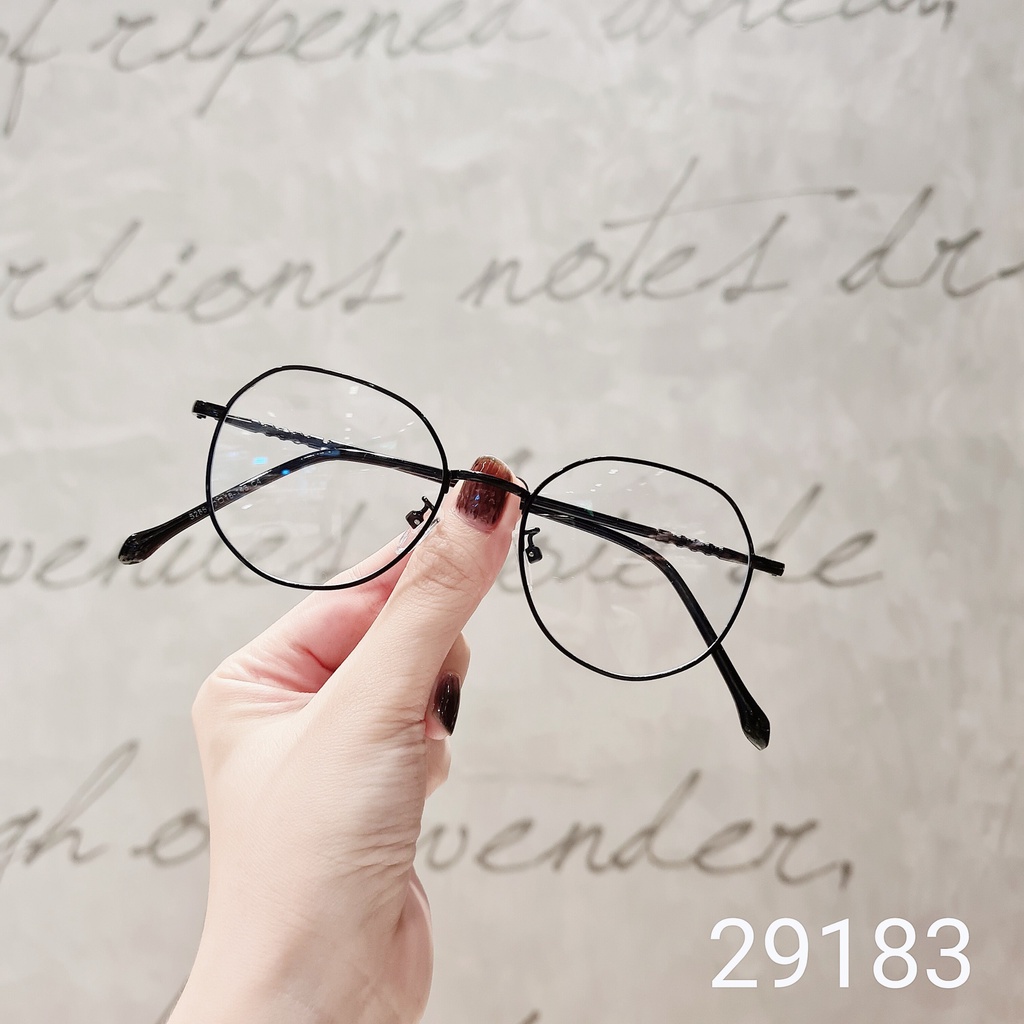 Gọng kính cận thời trang nữ Lilyeyewear mắt đa giác kim loại giả cận thanh mảnh 29183 | BigBuy360 - bigbuy360.vn