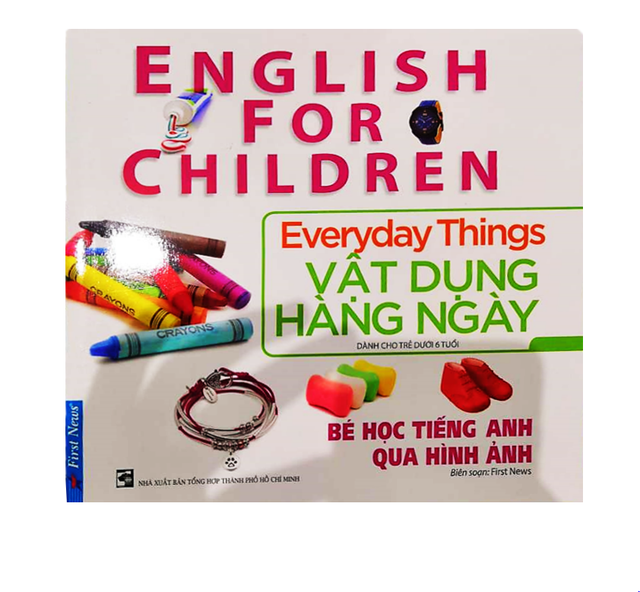 Sách - Bé Học Tiếng Anh Qua Hình Ảnh - Vật Dụng Hàng Ngày | BigBuy360 - bigbuy360.vn