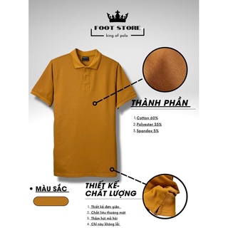 ÁO THUN POLO BASIC COTTON CAO CẤP