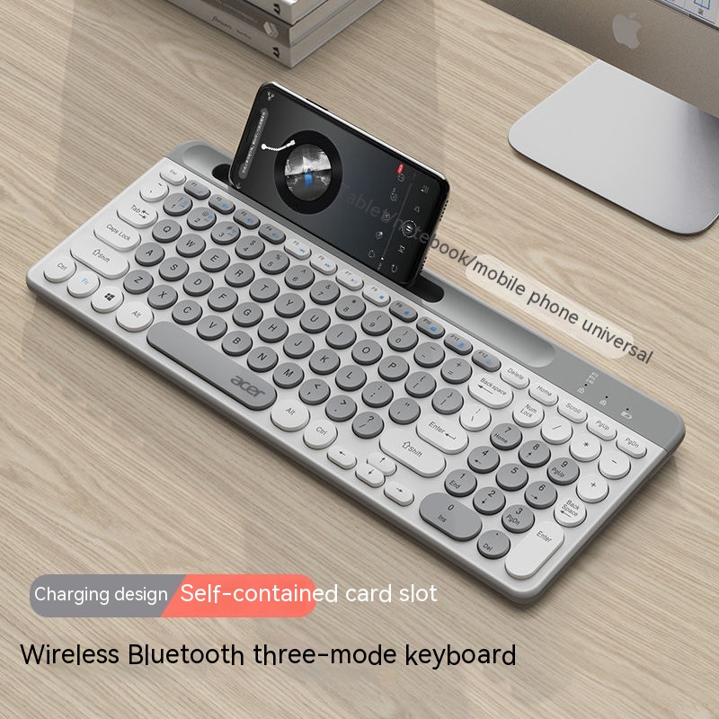 Bộ Bàn Phím Và Chuột Bluetooth Không Dây Acer oak110 Cho Máy Tính Bảng iPad Android