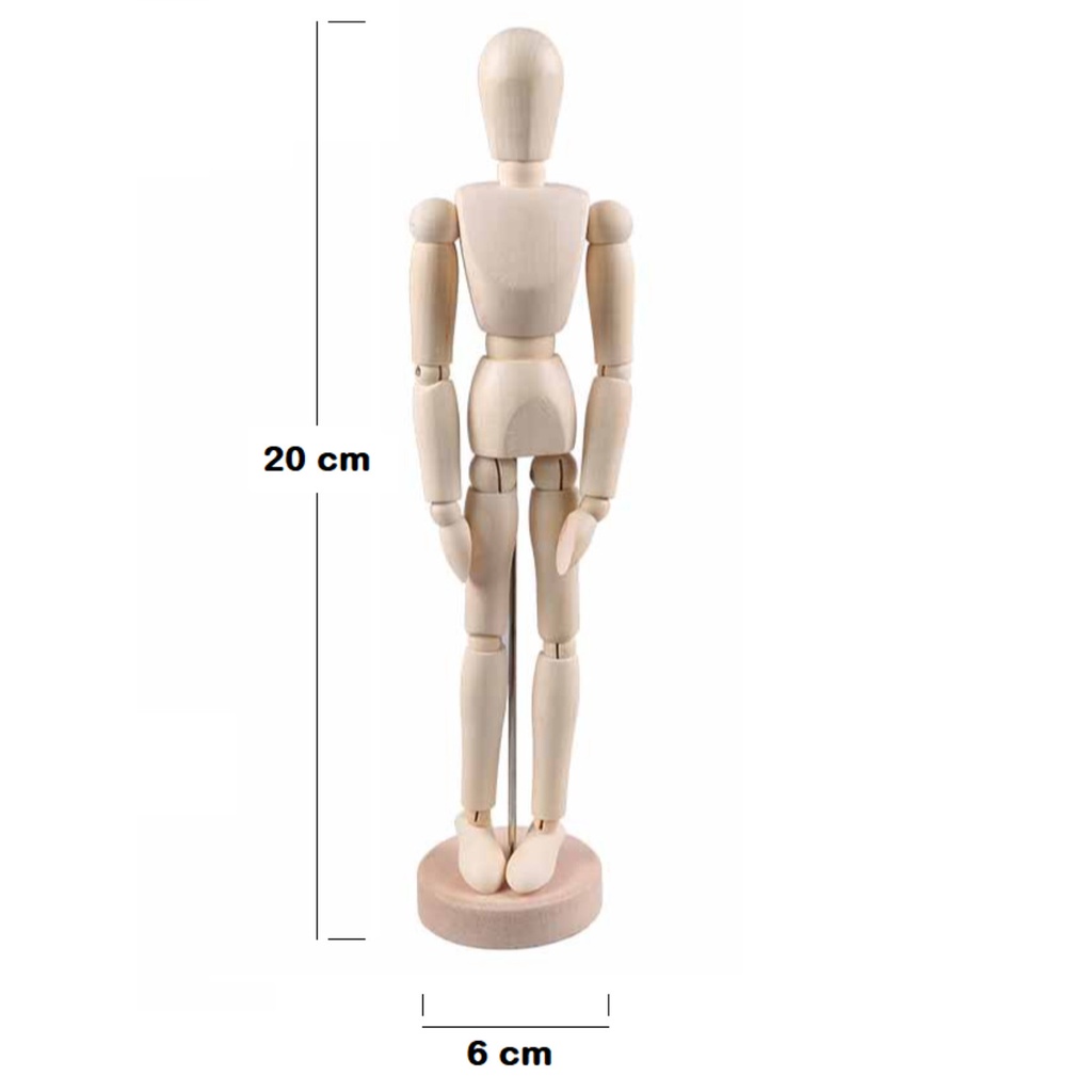 [LỖ STORE]  Mô hình gỗ Giorgione