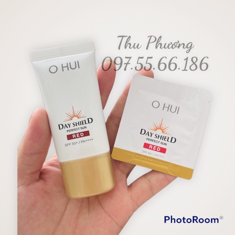 10 Gói kem Chống Nắng Ohui Dayshield Perfect Sun Red