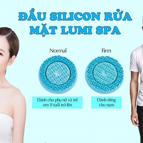 Đầu Máy Massag Rửa Mặt Lumi Spa