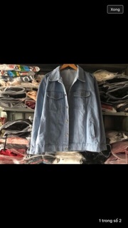 Áo khoác JEANS nam nữ