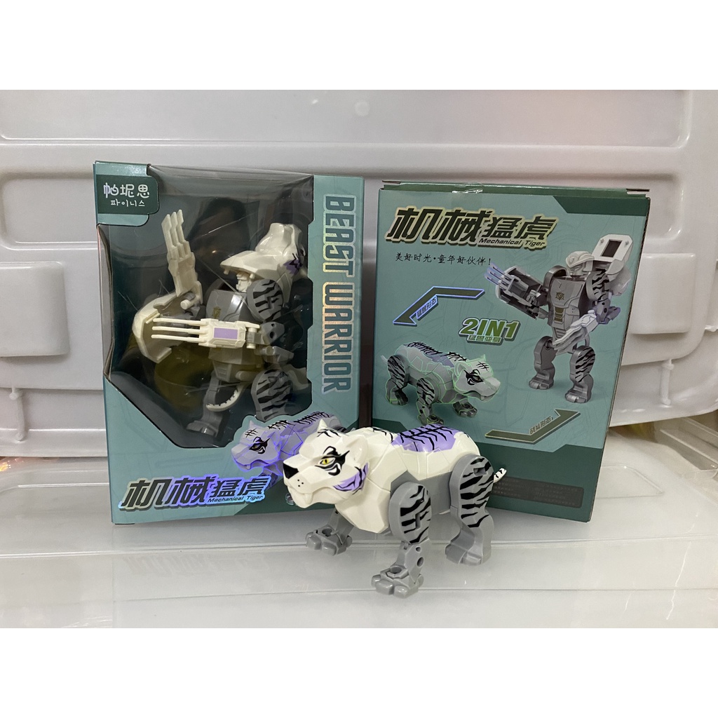 Robot biến hình⚡Đồ chơi tư duy⚡ Cọp biến hình Robot⚡Hổ Biến hình Robot
