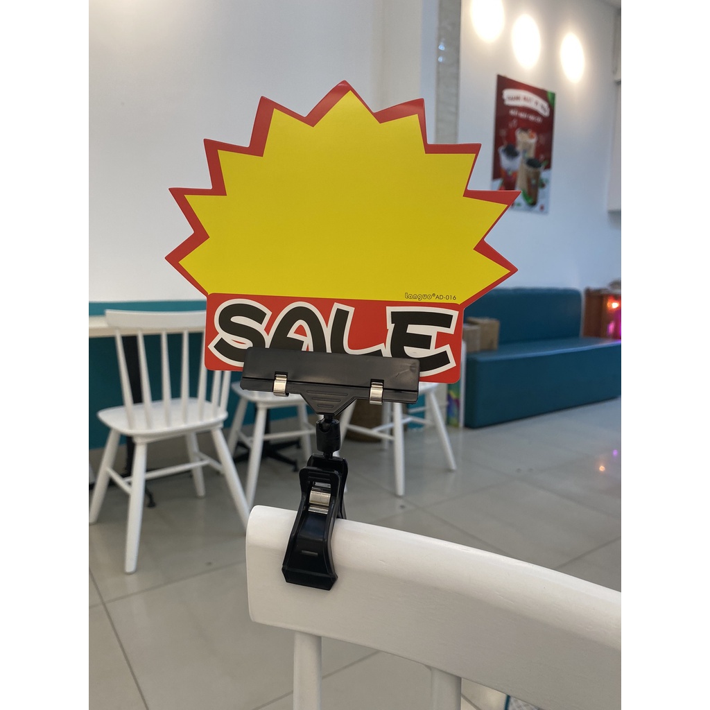 Giấy Sale, giảm giá, khuyến mại in sẵn màu sắc nổi bật thu hút, thường dùng trong các shop, cửa hàng, siêu thị
