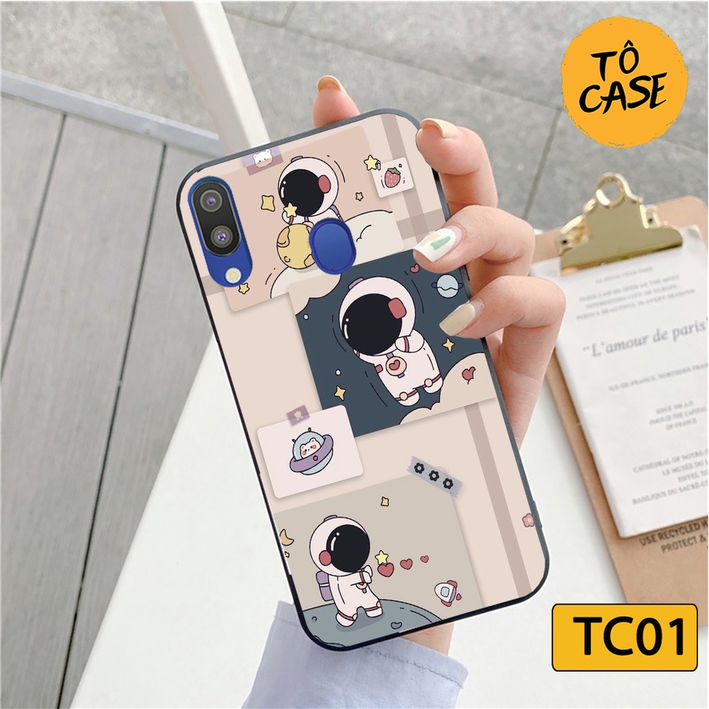 Ốp lưng điện thoại Samsung A20 / A30 / A20S / M20 / M30 in hình phi hành gia vũ trụ độc đáo hot nhất năm